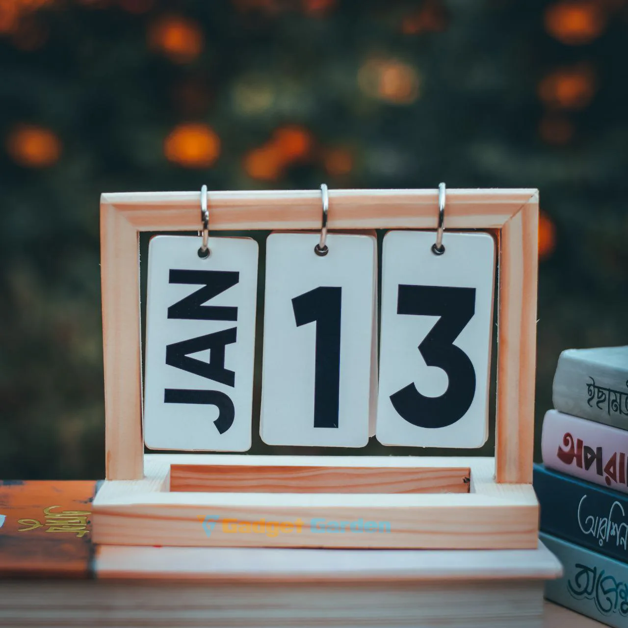 Wooden Perpetual Calendar