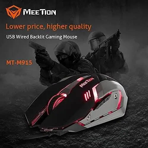 Meetion RGB Gaming Mouse