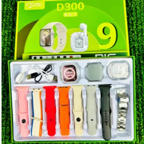 D300 Smart Watch Combo Package