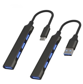 USB A HUB 3.0 Type A 3.1 3/4 Port Multi Splitter Adapter