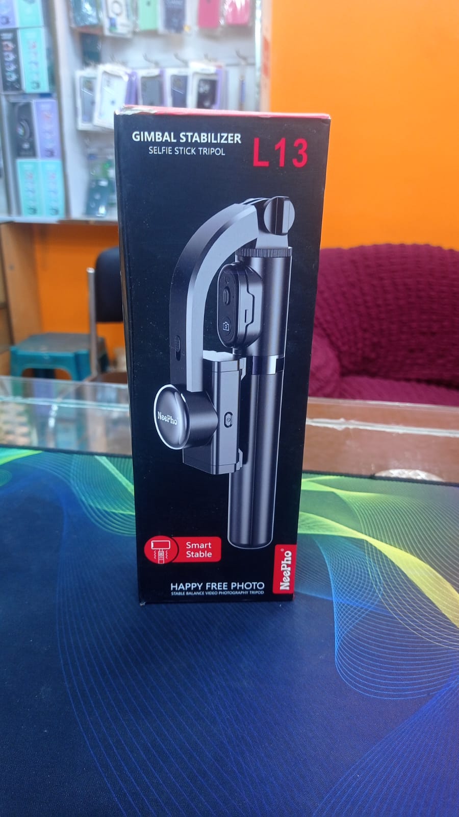 NeePho L13 3-Axis Handheld Smartphone Gimbal – Stabilizer for Smooth Cinematic Shots